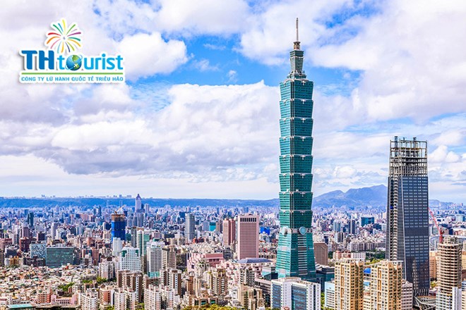 Tòa tháp Taipei 101 - Du lịch Đài Loan