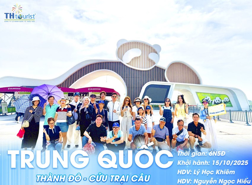 Hành Trình Khám Phá Du Lịch Trung Quốc : Thành Đô - Cửu Trại Câu 15/10