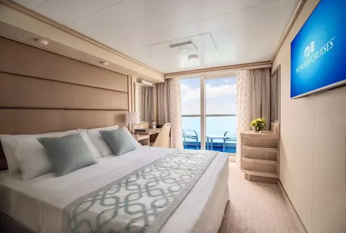 Cabin Balcony Royal Princess - Phòng ban công sang trọng trên du thuyền 5 sao