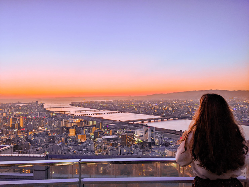 Du lịch Umeda Tết 2026 - Umeda Sky Building & góc ngắm Osaka mùa đông