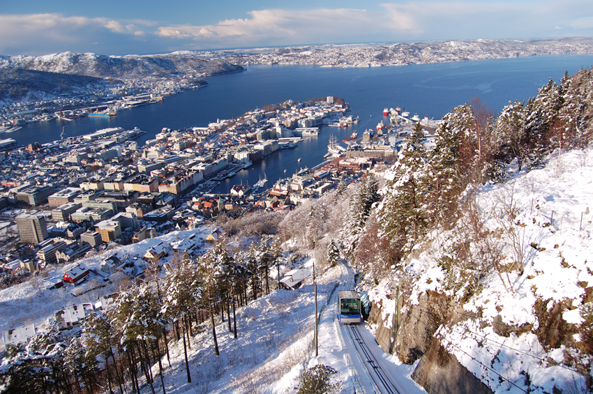 Núi Floyen Bergen – Điểm ngắm cảnh đẹp bậc nhất Na Uy