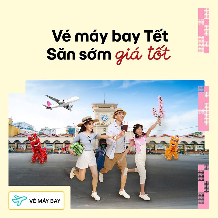 Bí Kíp Săn Vé Máy Bay Giá Rẻ Cho Kỳ Nghỉ Tết Âm Lịch 2025