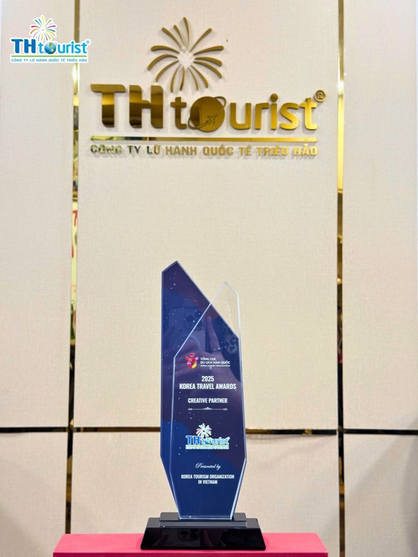 Du Lịch Triều Hảo Vinh Dự Đoạt Giải Korea Travel Awards 2025 – Creative Partner