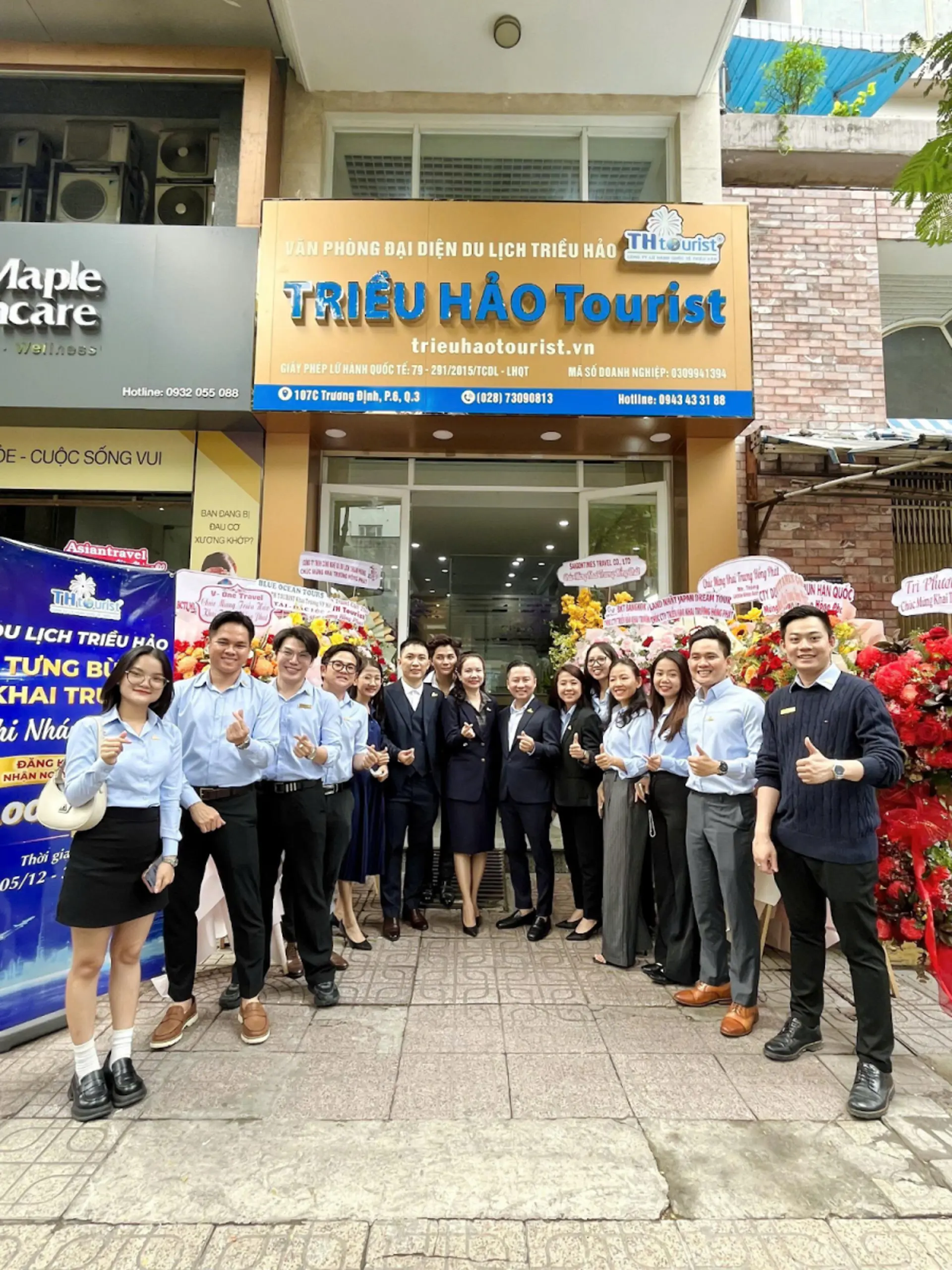 Du Lịch Triều Hảo Khai Trương Văn Phòng Quận 3 Tp.hcm: Gần Hơn Để Phục Vụ Tốt Hơn