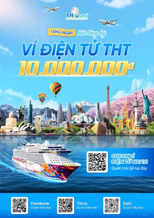 Ví Điện Tử THT 10 Triệu – Đặc Quyền Dành Riêng Cho Khách Hàng Của Du Lịch Triều Hảo