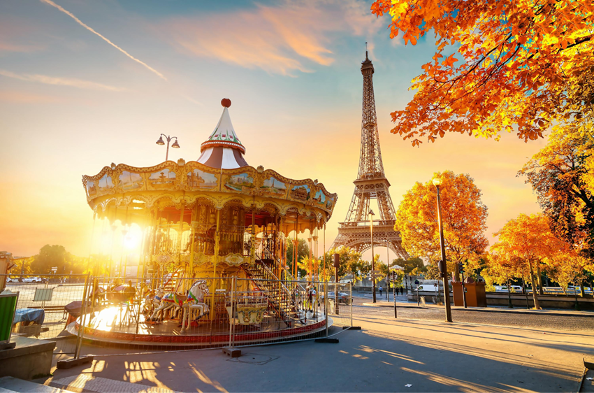 Paris mùa thu – Thành phố tình yêu khoác áo lá vàng lãng mạn