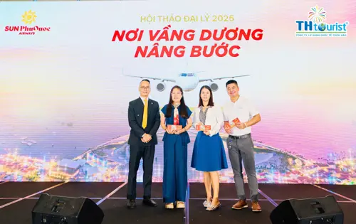 Du Lịch Triều Hảo vinh dự được mời tham dự Hội thảo Đại lý 2025 của Sun PhuQuoc Airways