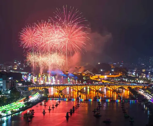 Lễ hội đèn lồng Hàn Quốc ở Suwon & Gyeongju đầu năm 2026